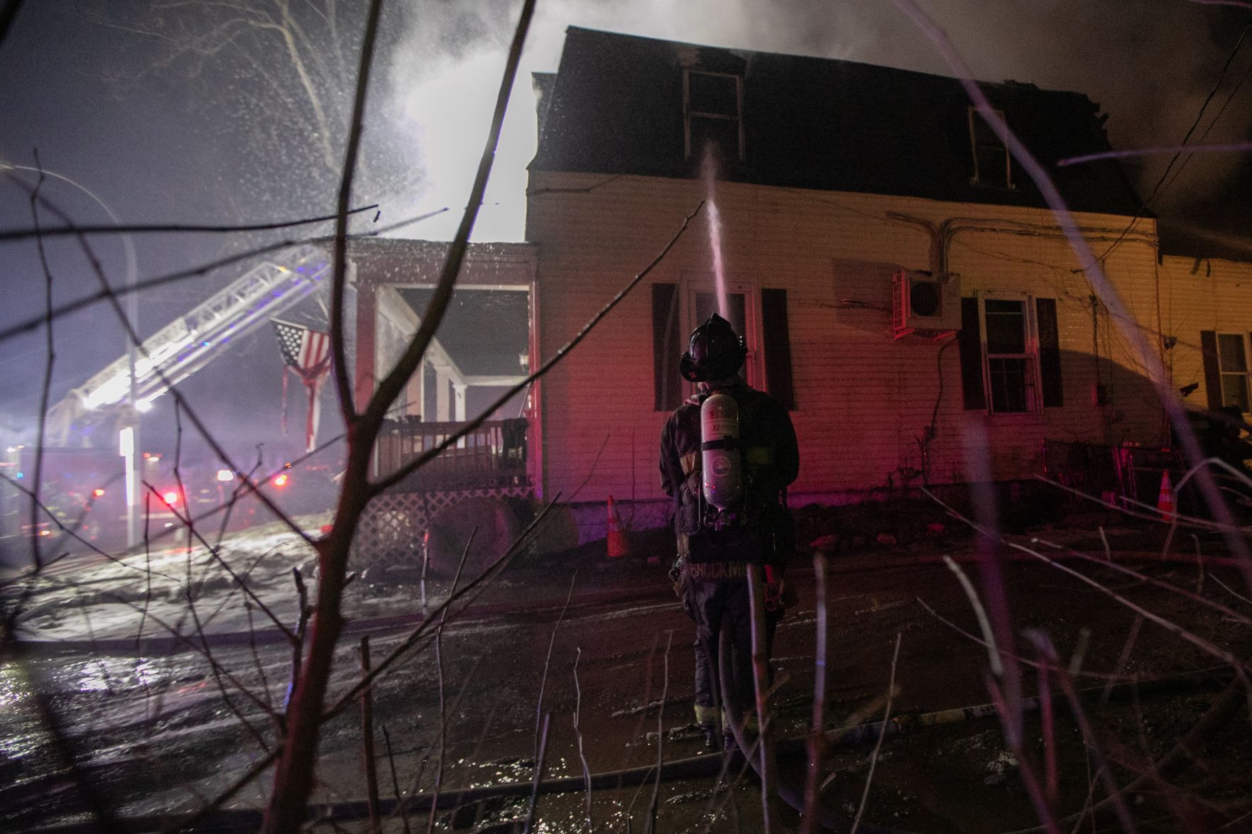 Firefighters fight house fire in Carondelet neighborhood of St. Louis